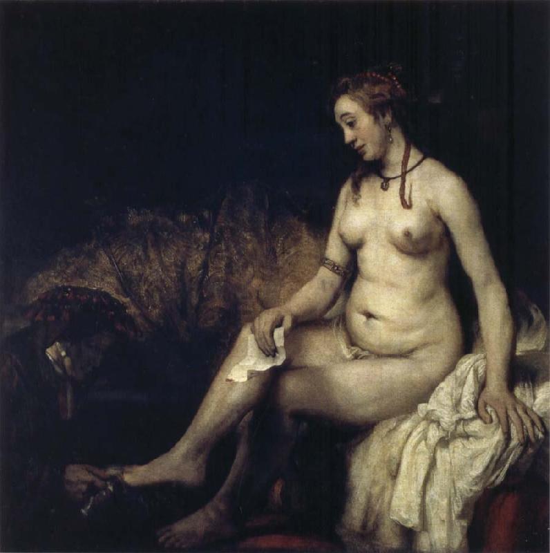 REMBRANDT Harmenszoon van Rijn Bathsheba